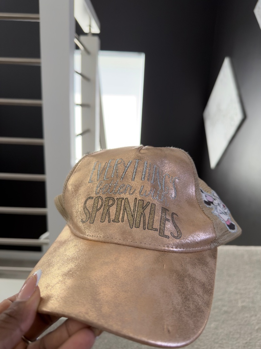Disney Everything's Better With Sprinkles Food and Wine Baseball Hat
